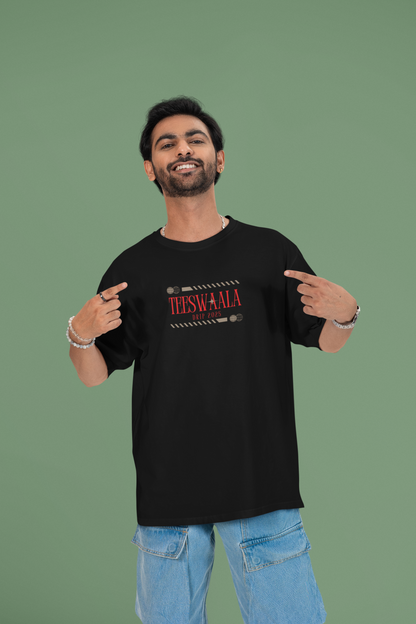 Urban Wears – Retro Street Style Black T-Shirt