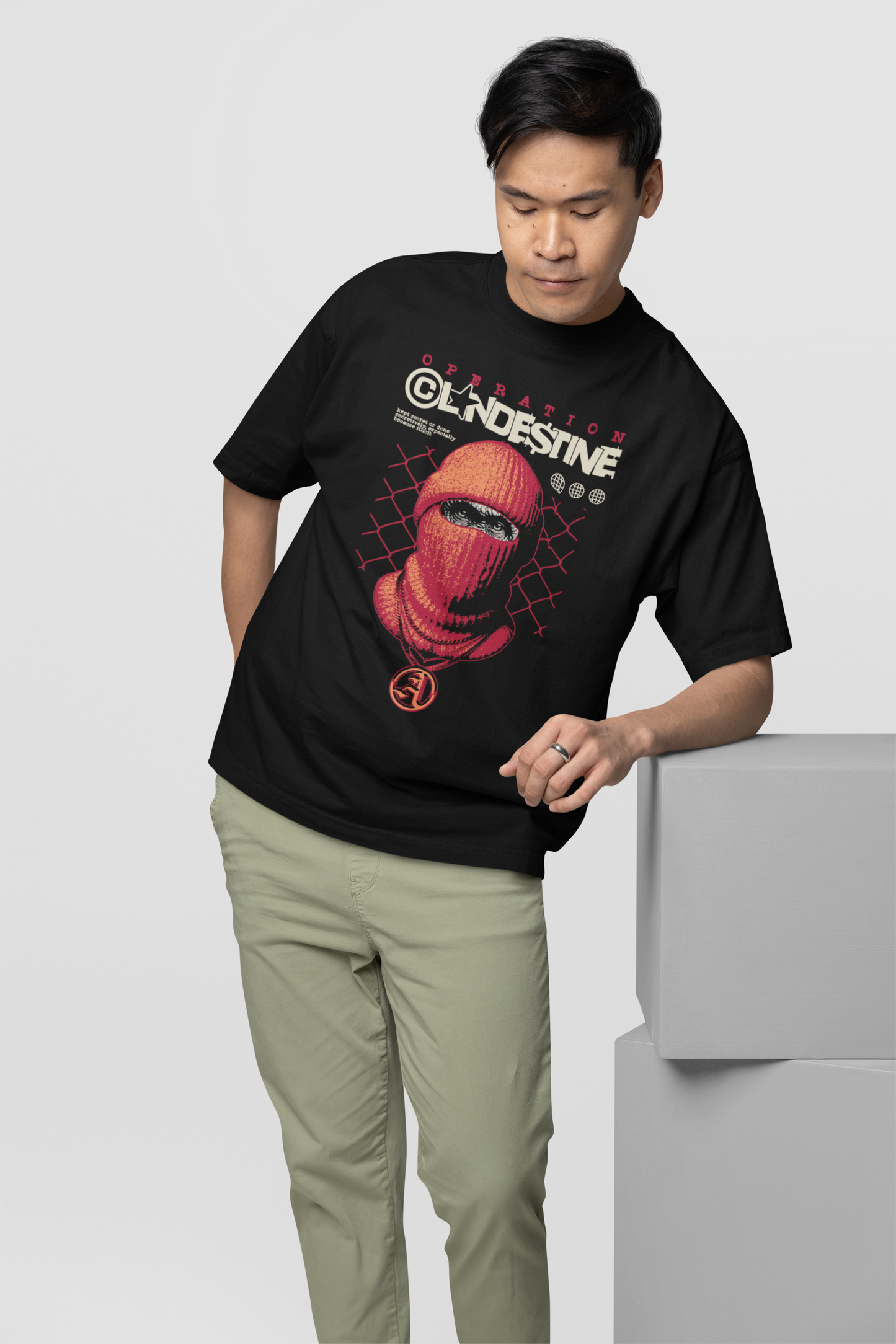 Operation Clandestine Graphic Black T-Shirt